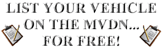 List your vehicle on the MVDN for FREE!